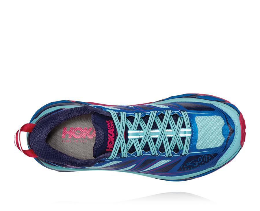 Hoka One One Trailsko Dame - Mafate Speed 2 - Mørkeblå - 098153IGZ